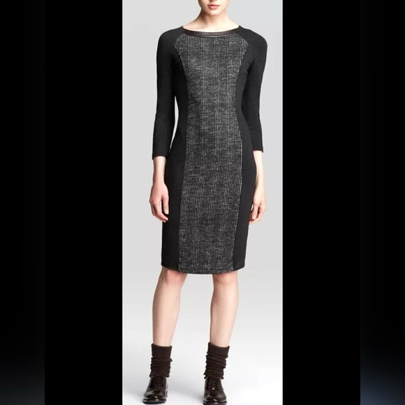 Weekend Max Mara Sheath
Gray Long Sleeve Wool  Romina Jersey Dress Size S $478 - Picture 6 of 7